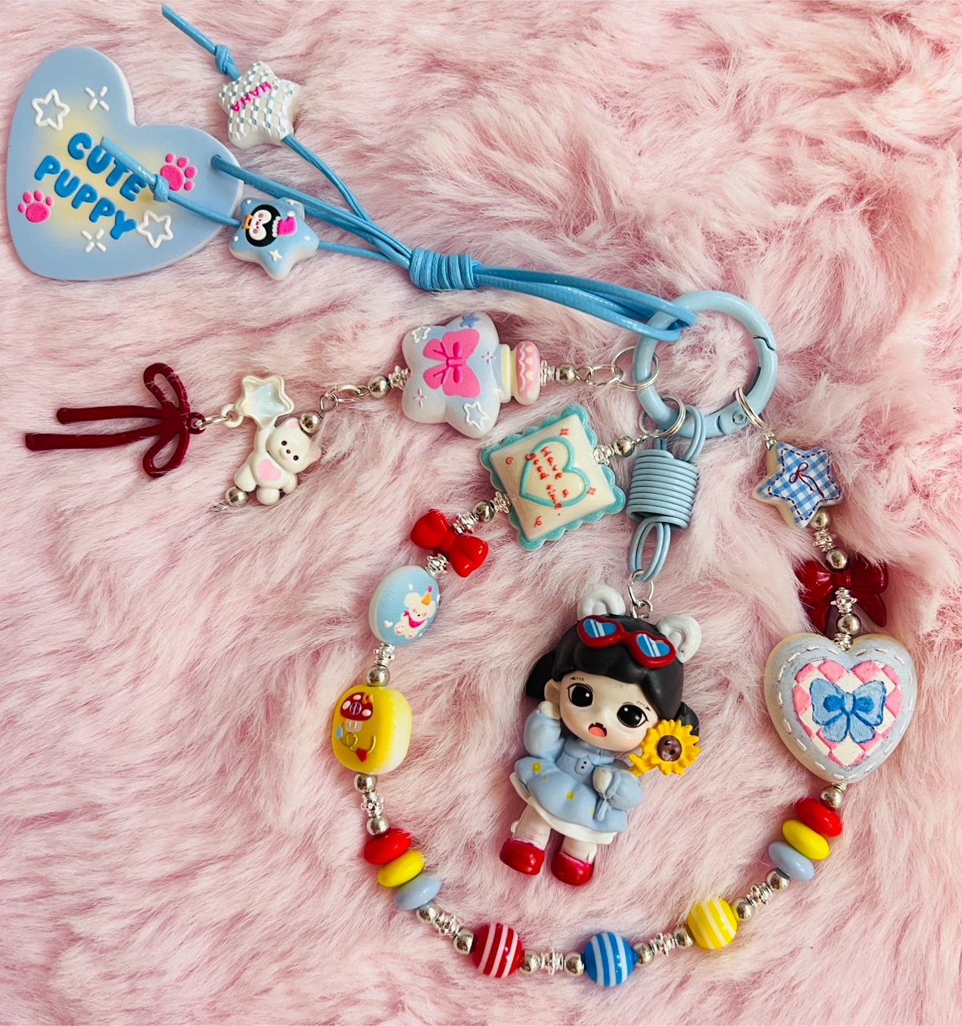 Kawaii Charms Keychain Lot