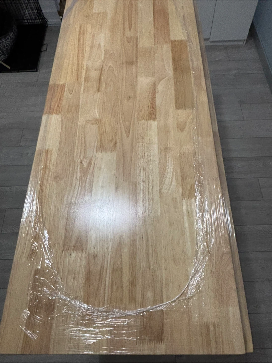 Like new - Kitchen Island w/ leaf - Original price $530 - photo 2