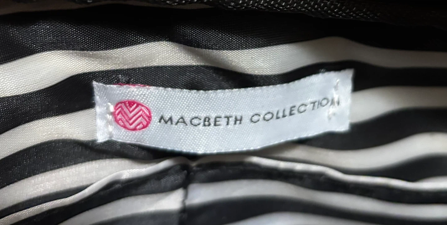 Macbeth Collection Zebra Print Cosmetic Bag - photo 4