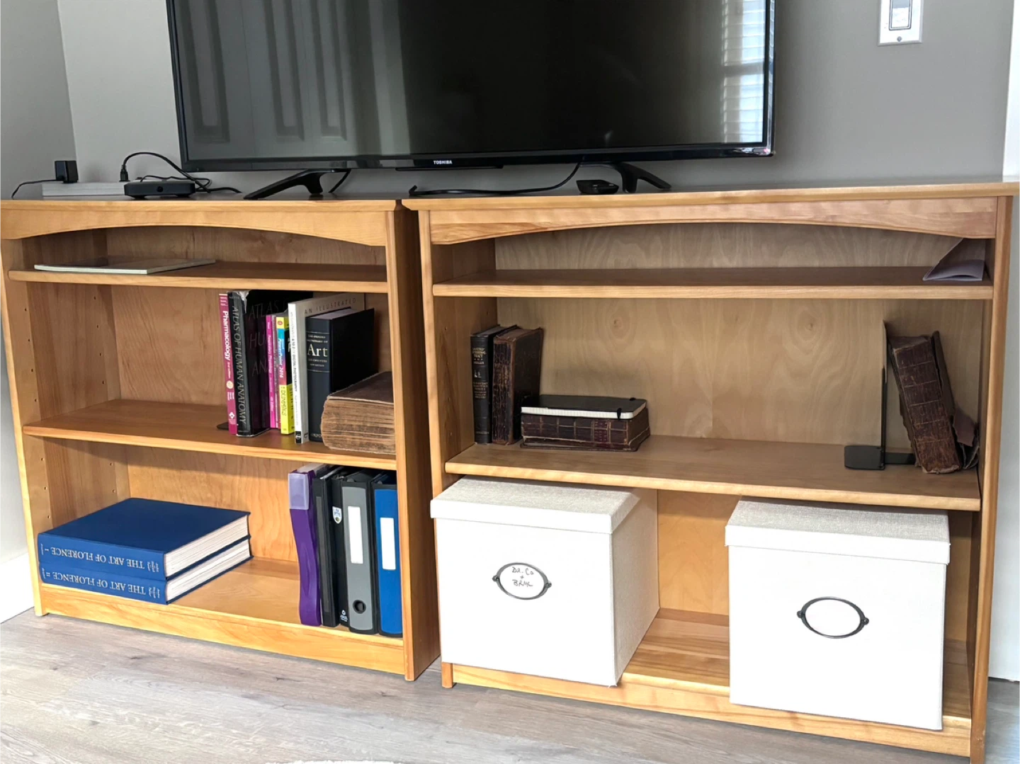 Solid Wood Bookshelf