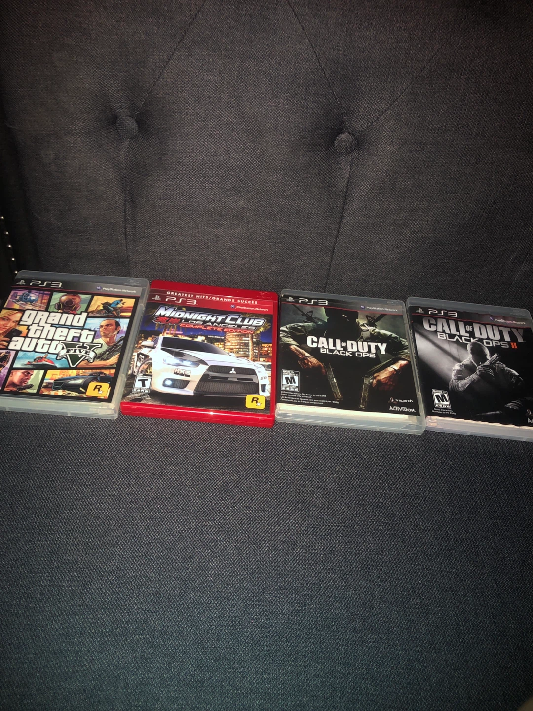PlayStation 3 Games Bundle: GTA V, Midnight Club, Call of Duty