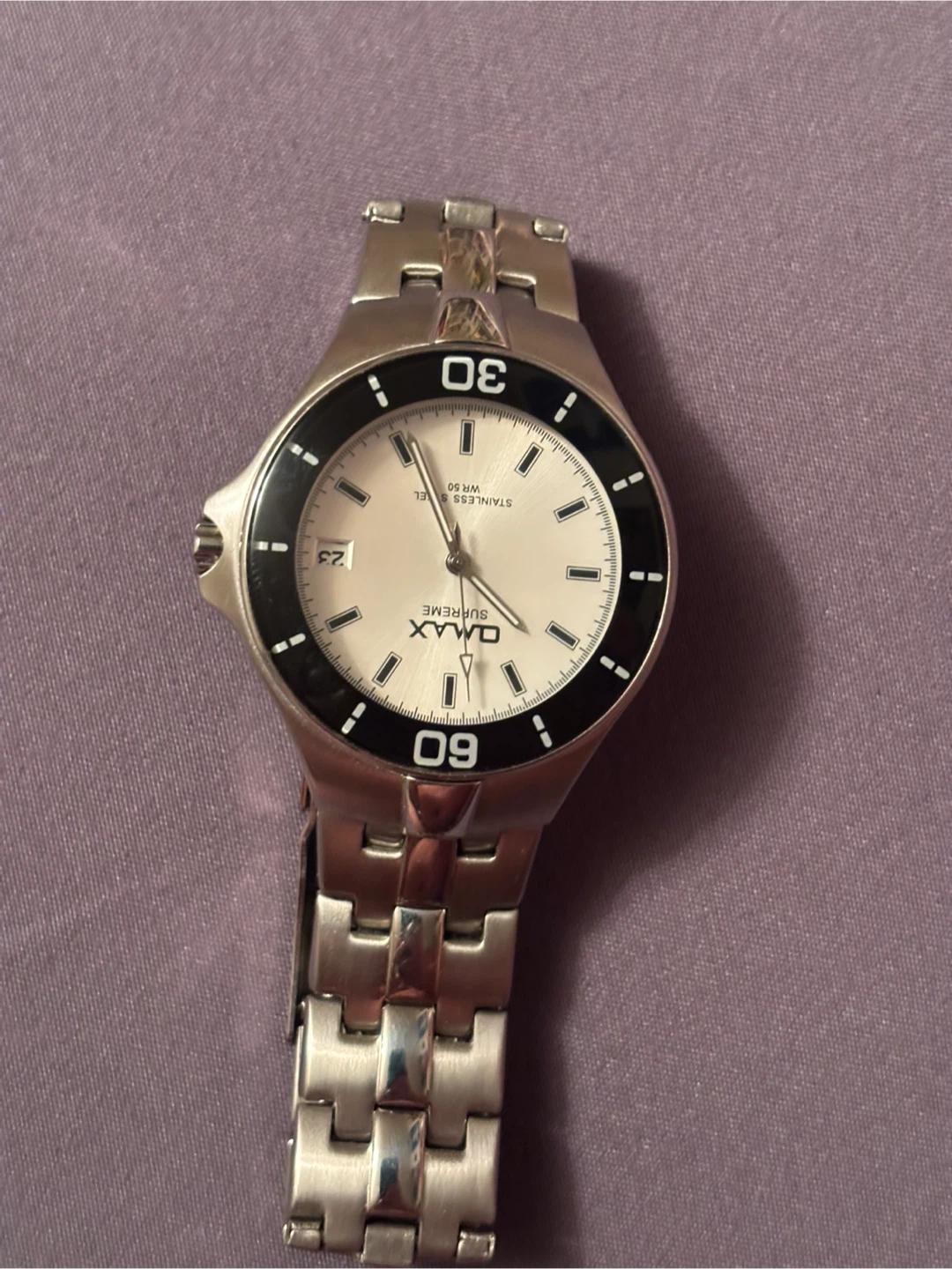 Omax Supreme Stainless Steel Watch