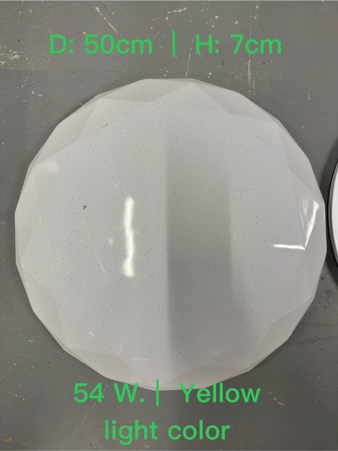 YELLOW LED CEILING Light - photo 2