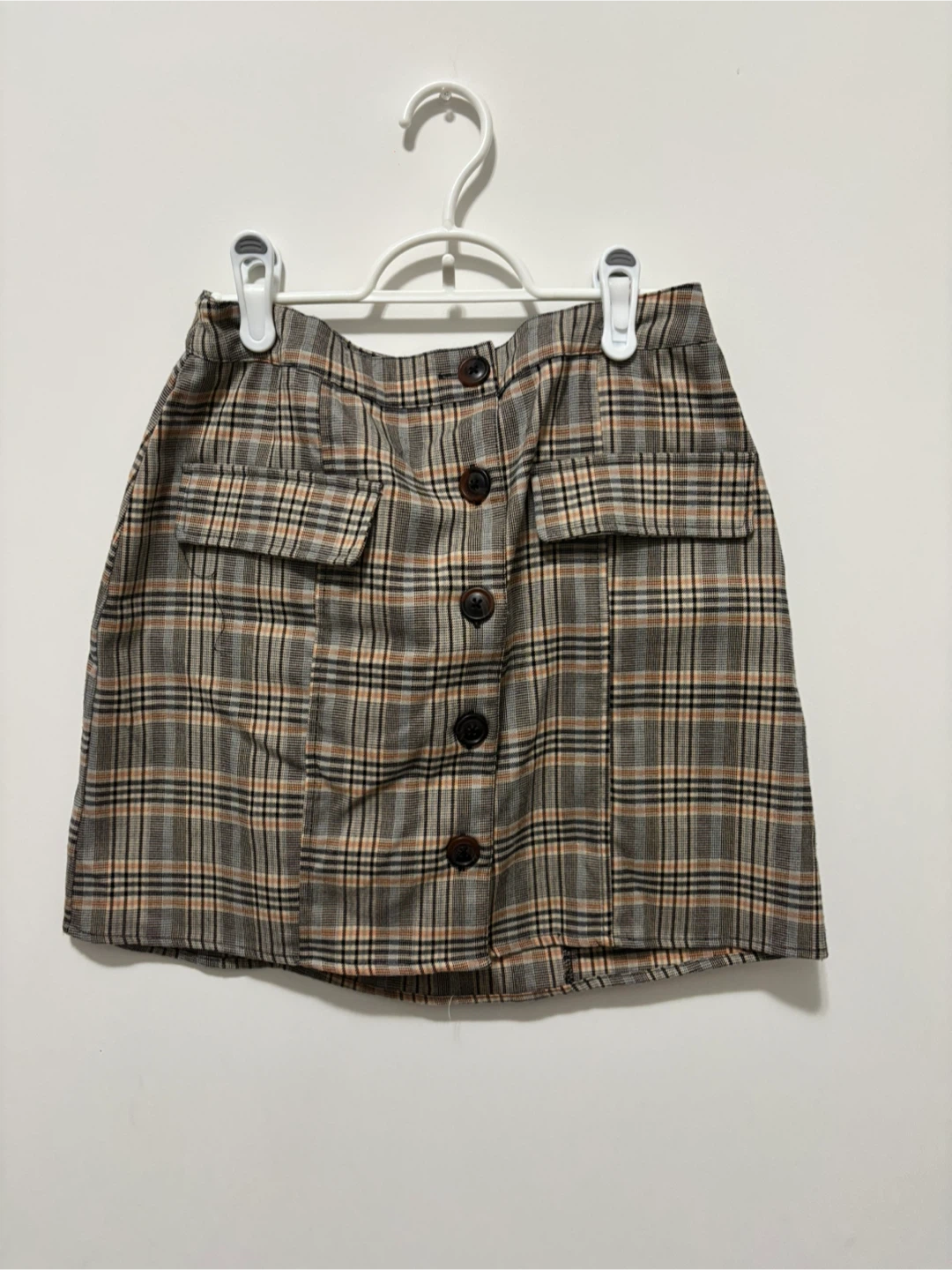 New - Urban Outfitters Checkered Button-Down Mini Skirt - photo 3