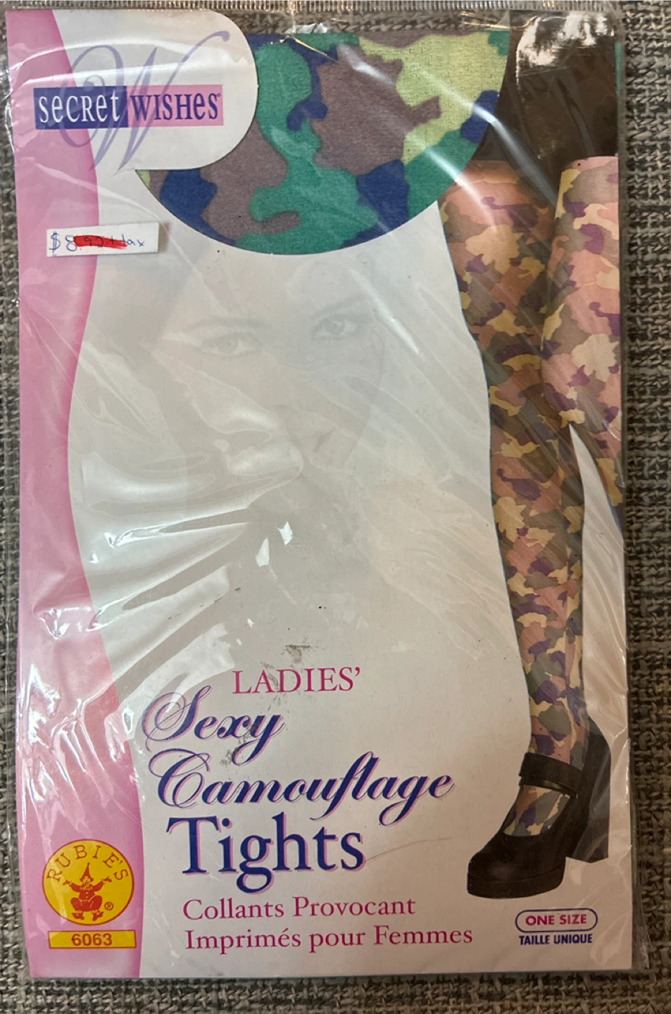 New Secret Wishes Ladies Sexy Camouflage Tights