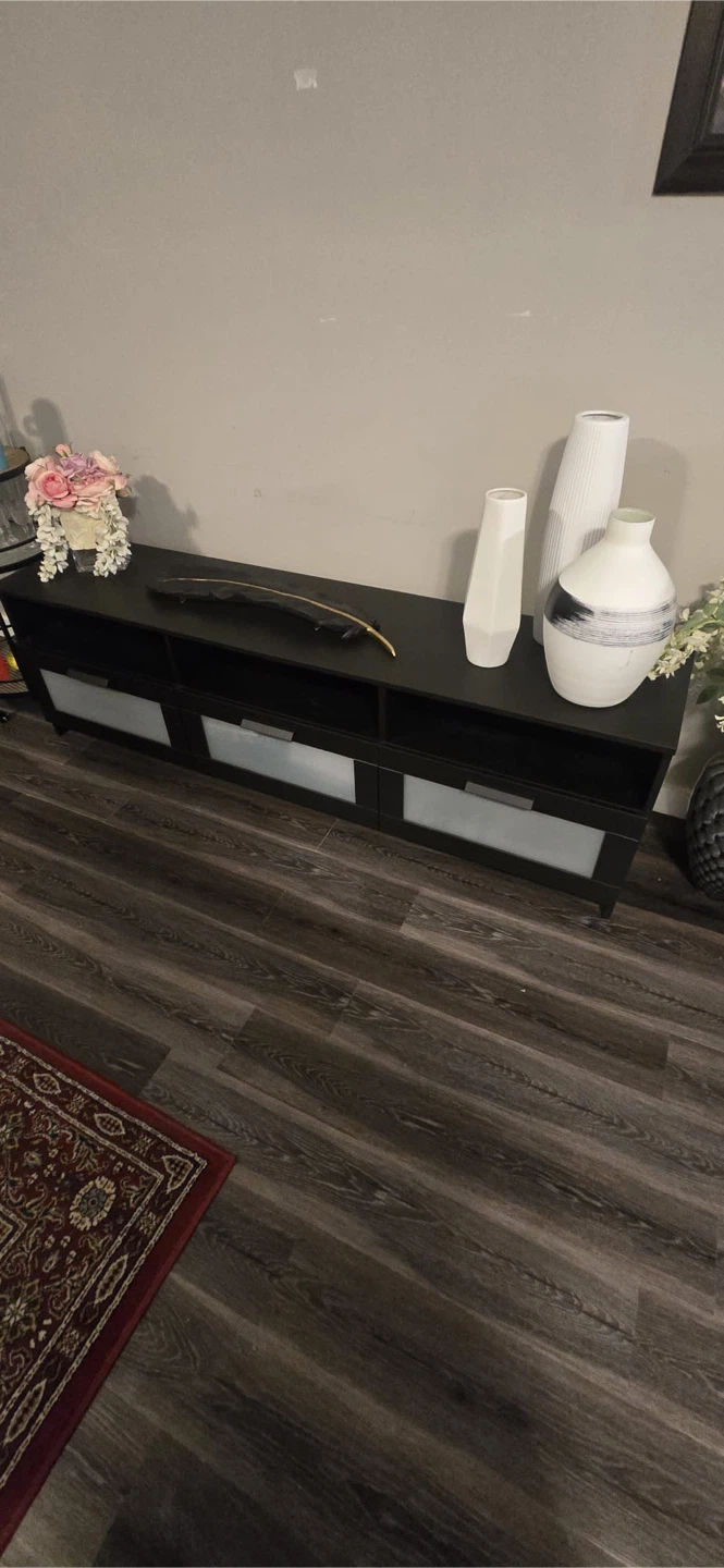 Black TV stand - photo 2