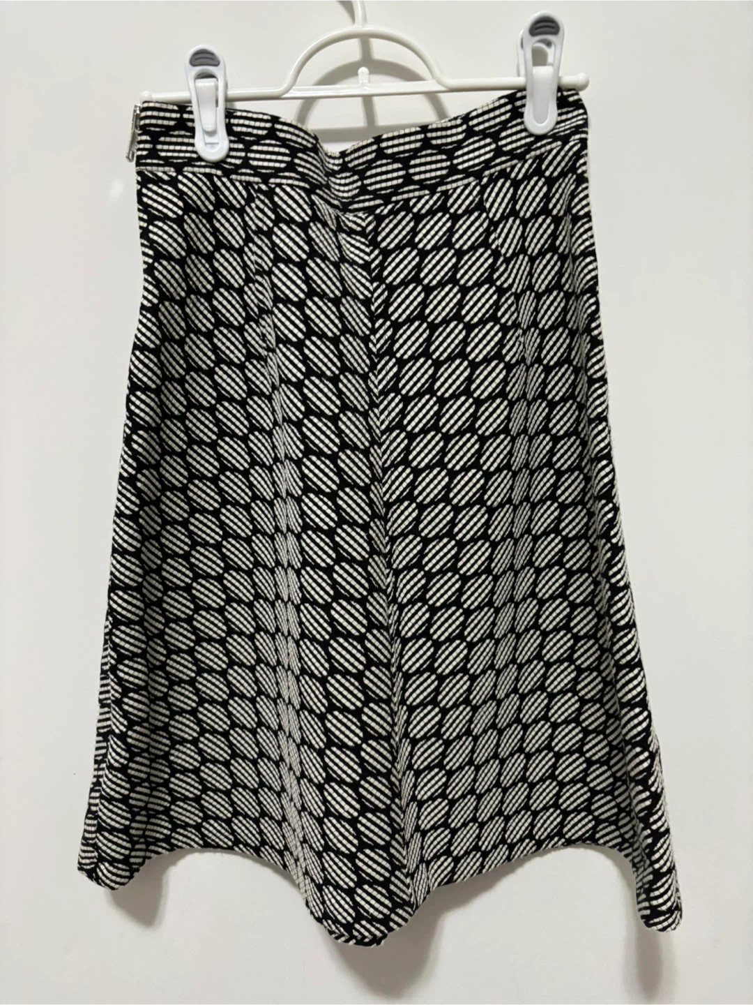 Zara XS - High waist A-line knee length skirt - photo 3