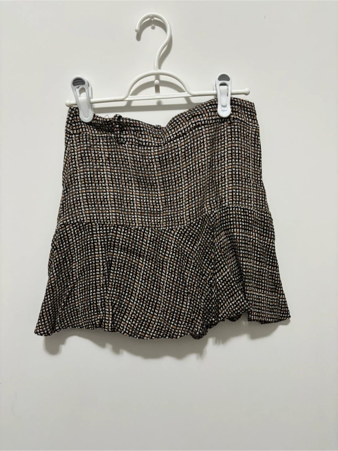 New Xs Zara Plaid Mini Skort with Tie Detail - photo 2