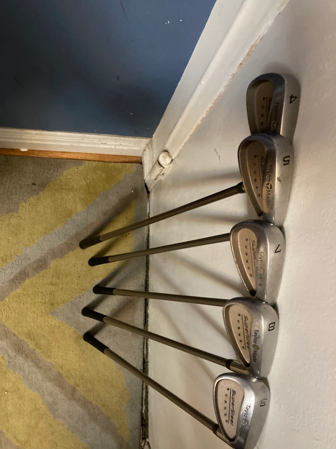 TaylorMade SuperSteel Burner Golf Irons (4,5,7,8,S - photo 2
