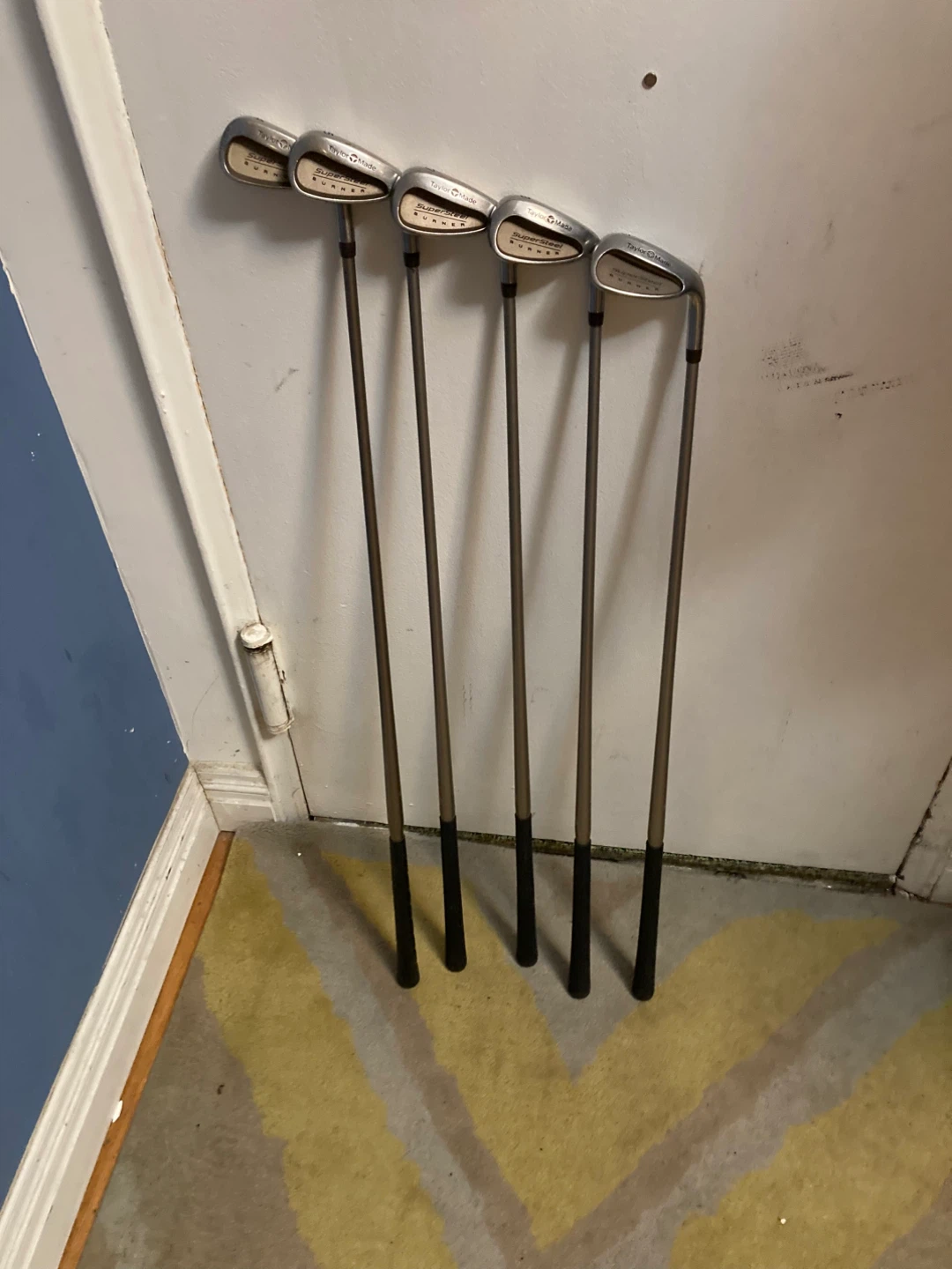 TaylorMade SuperSteel Burner Golf Irons (4,5,7,8,S