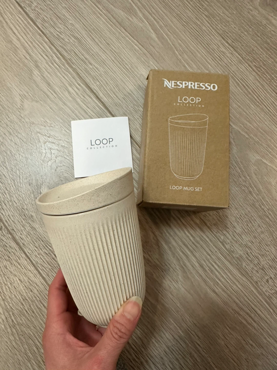Nespresso Loop Collection Mug Set
