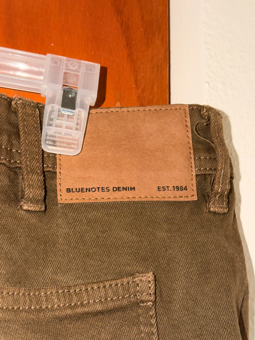 PLUS SIZE MENS Brown carpenters stretchable jeans - photo 4