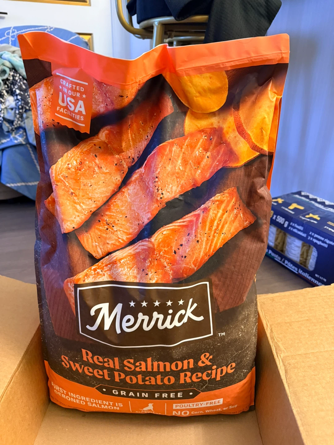 Merrick Real Salmon & Sweet Potato