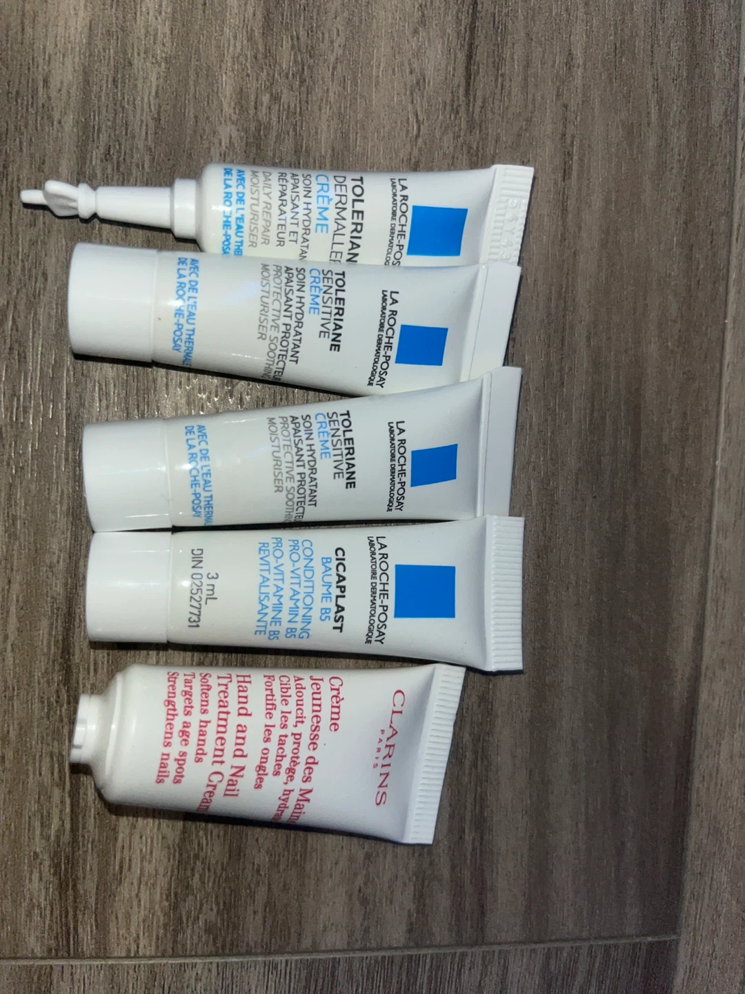 La Roche-Posay & Clarins Skincare Sample Lot