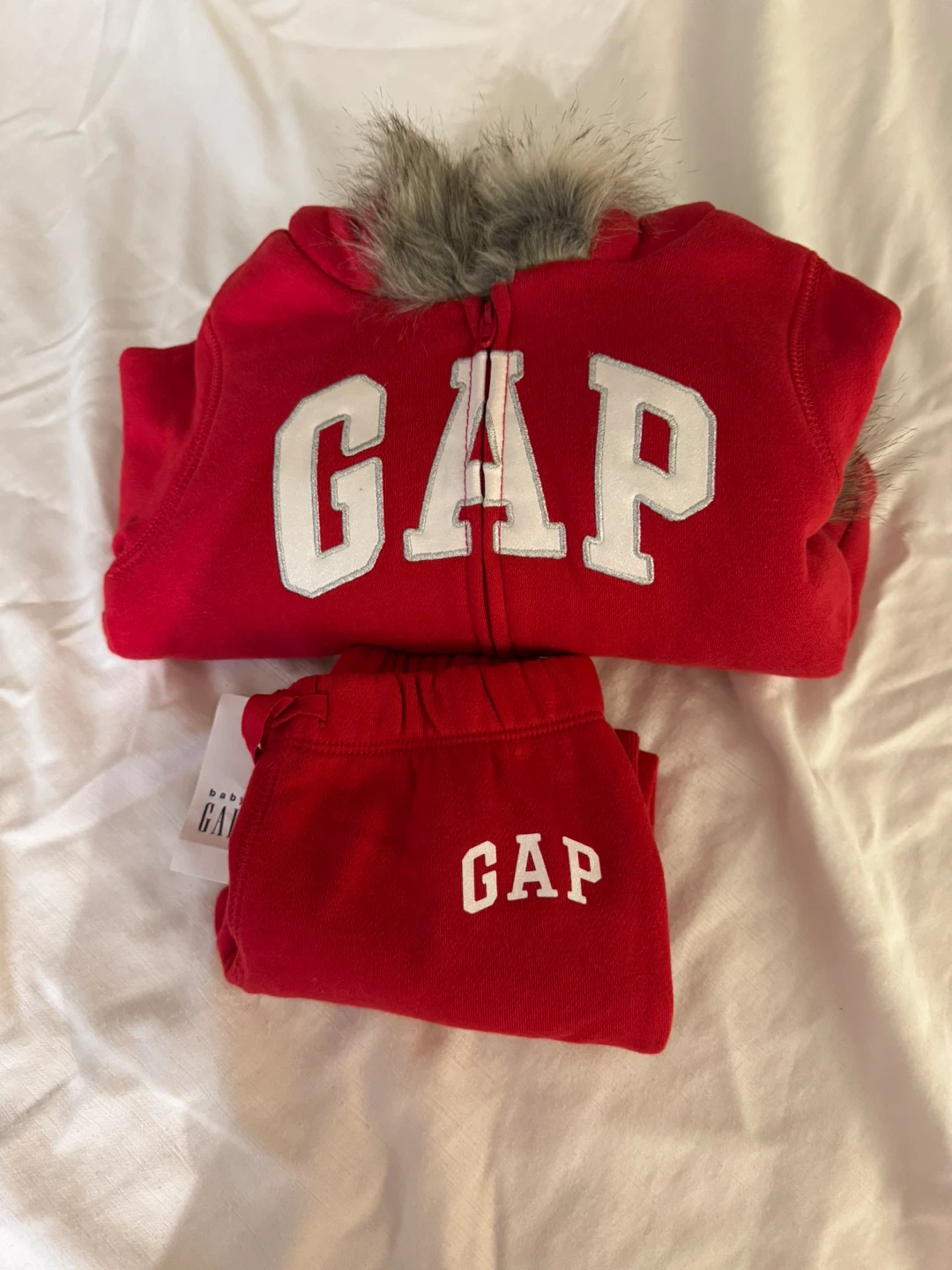 GAP Baby Fleece Hoodie & Jogger Set 🏆 - photo 4