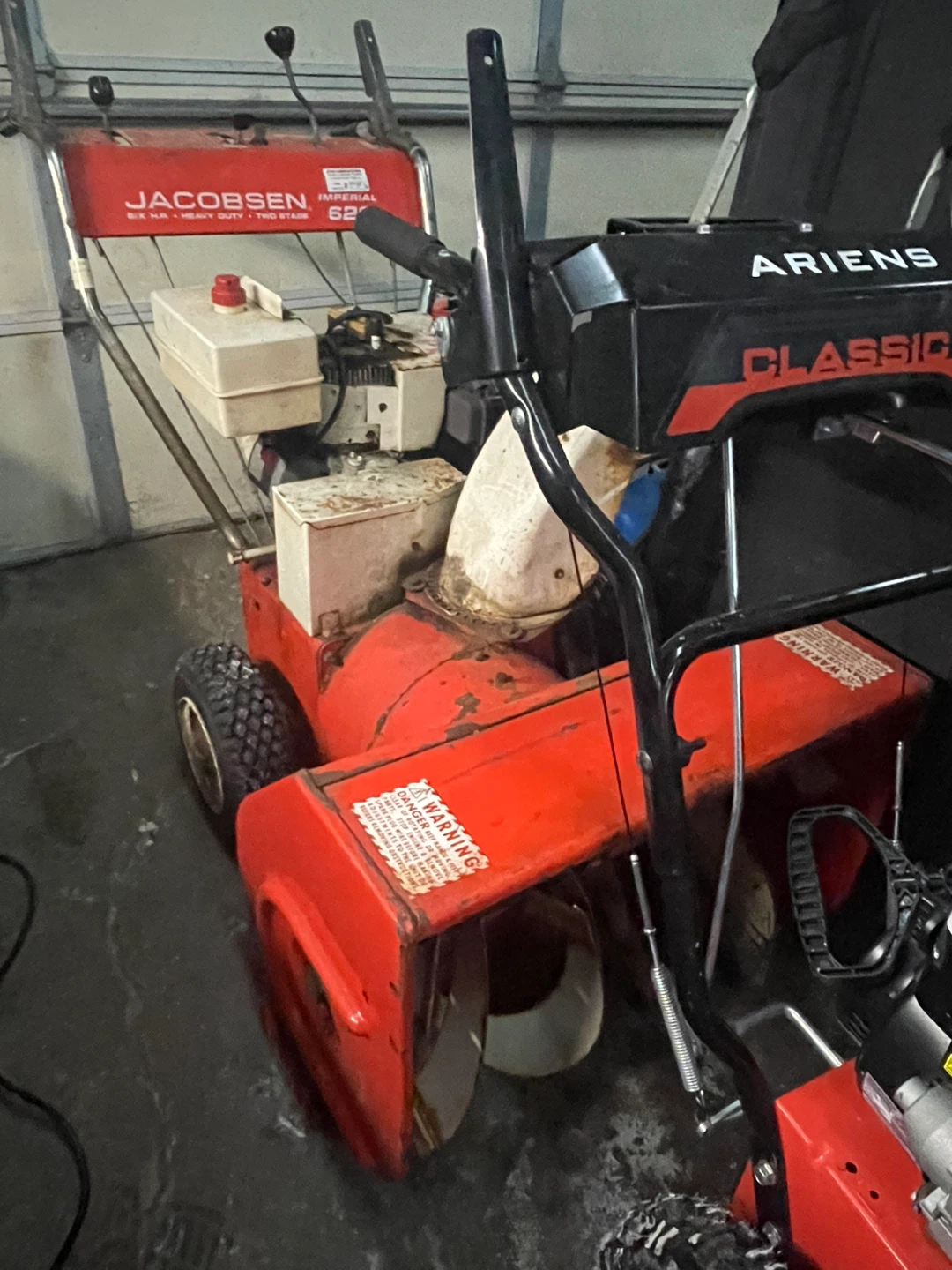 Jacobson imperial 626 2-stage snowblower