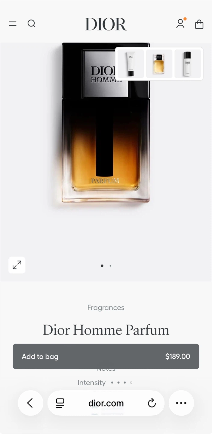 Dior Homme Parfum for Men - photo 3