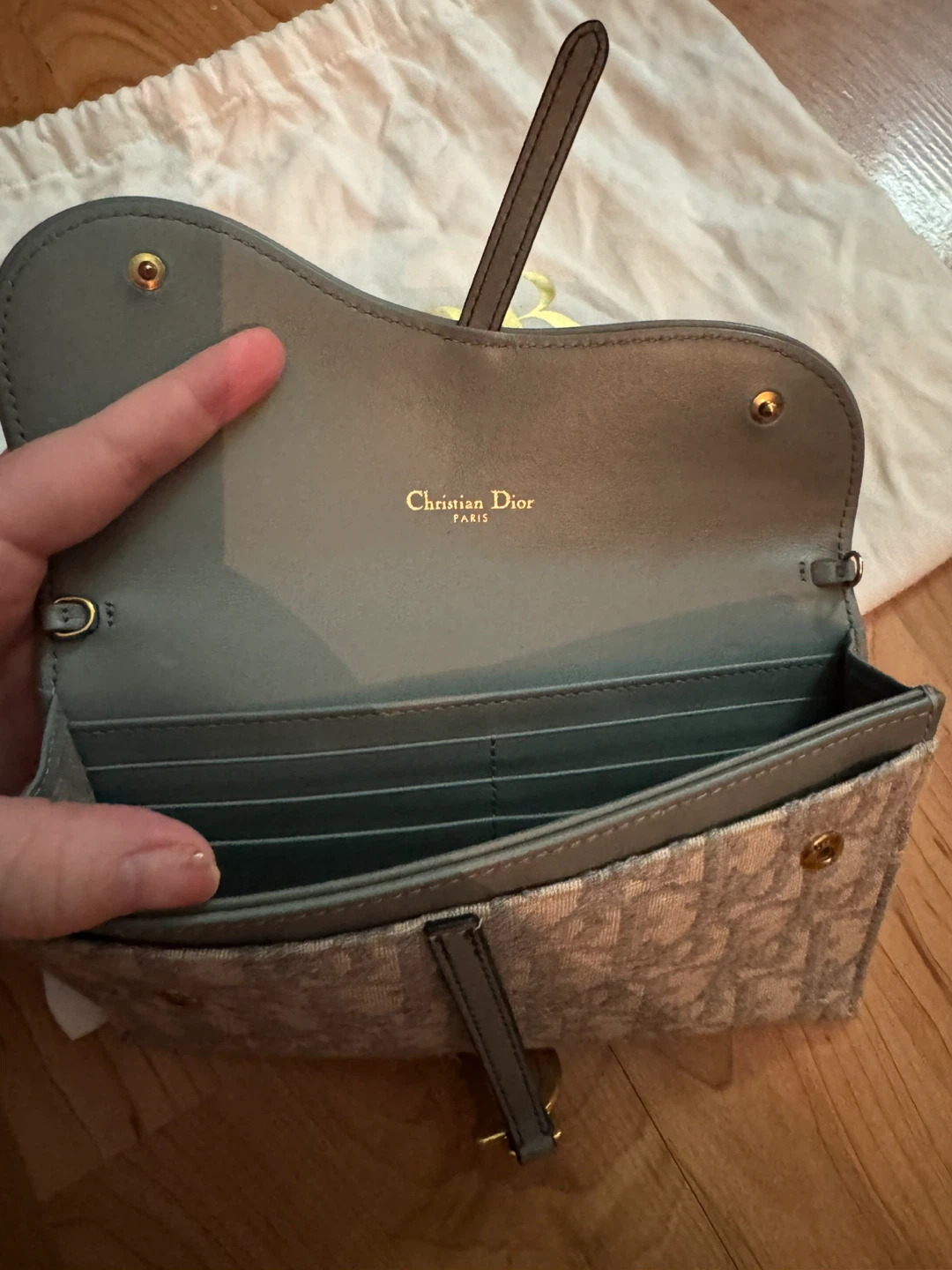🩶Dior Small Saddle Pouch – Gray Dior Oblique Jacquard🩶 - photo 4