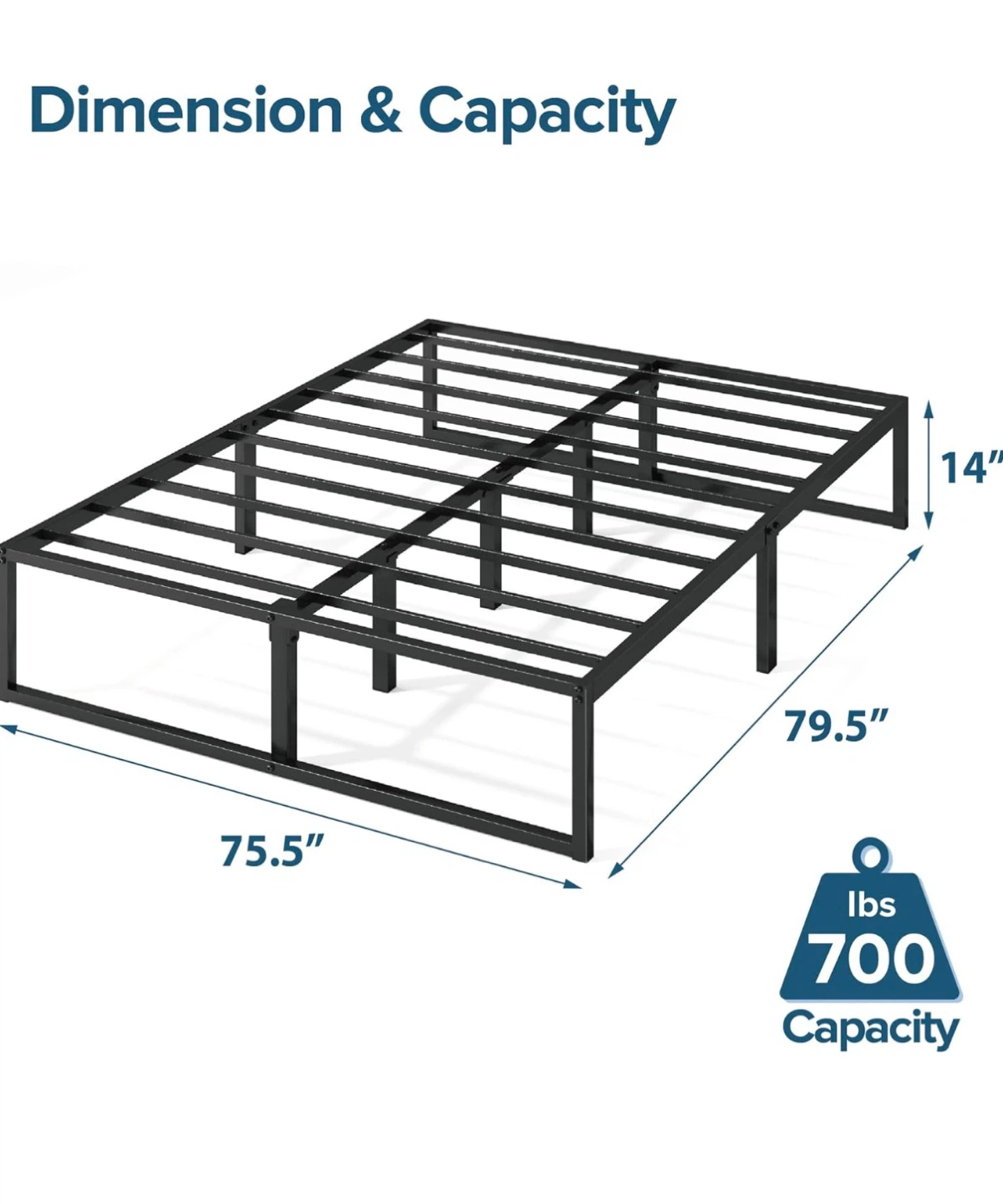 Zinus King Bed Frame - photo 3