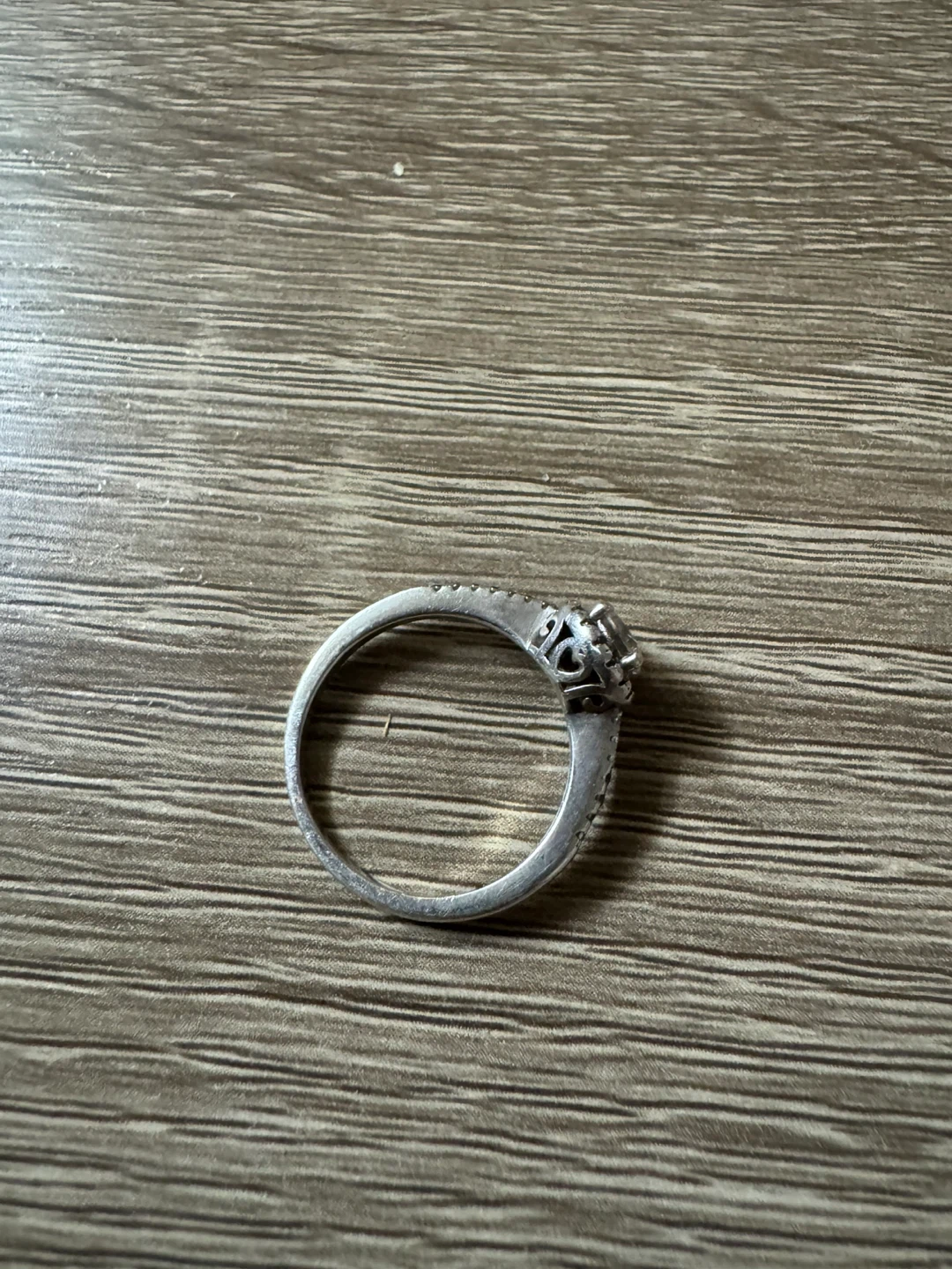 Sterling Silver 925 Halo Ring with Cubic Zirconia 🏆  .  size 7 - photo 2