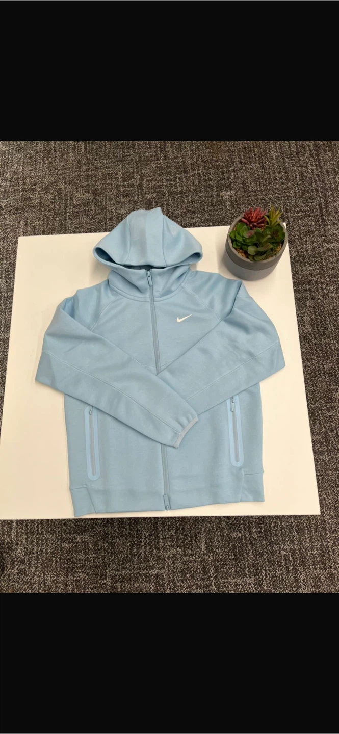 Nike NOCTA Full Zip Hoodie Light Blue new
