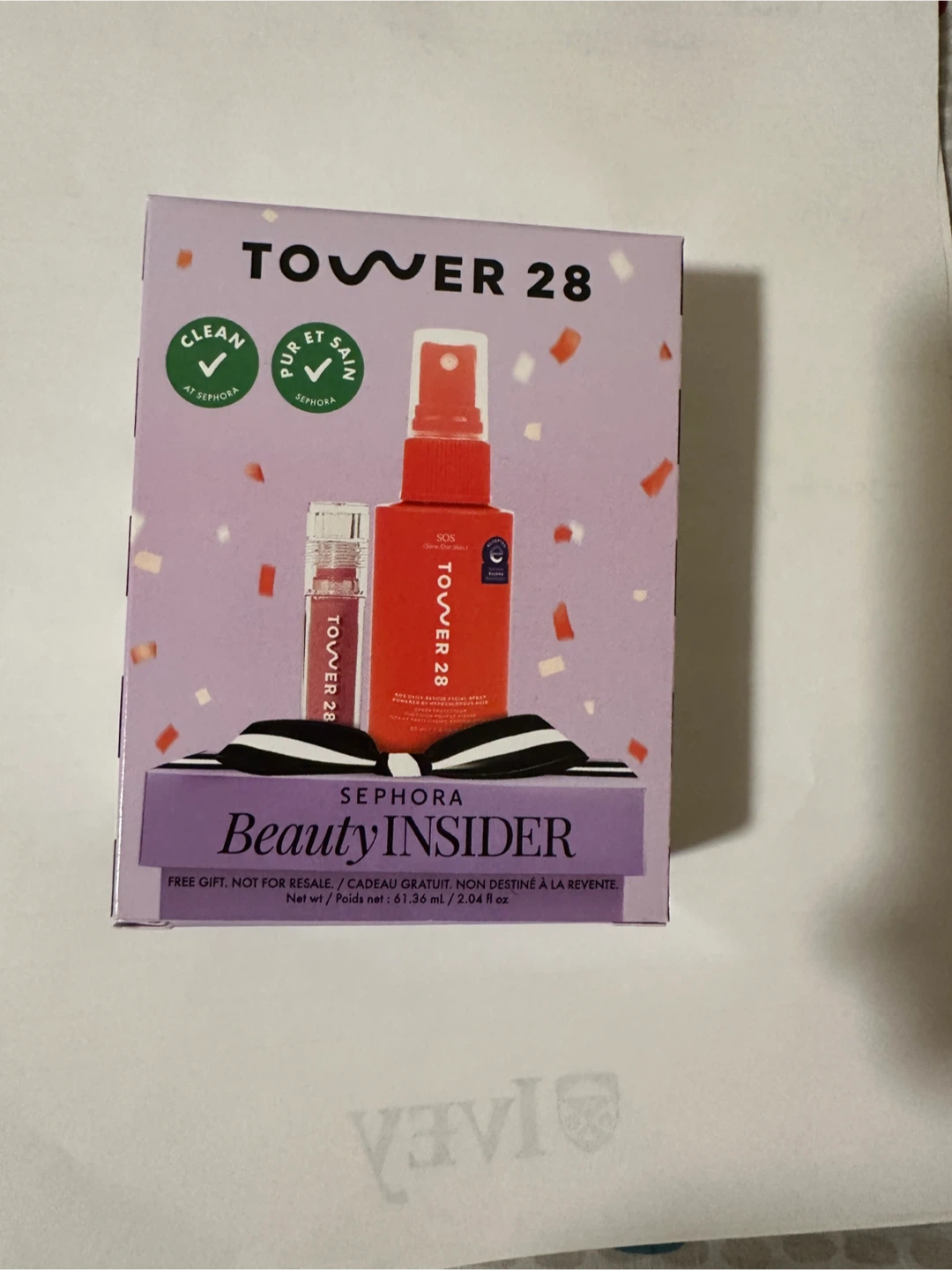 Tower 28 ShineOn Lip Jelly & SOS Rescue Facial Spray Set