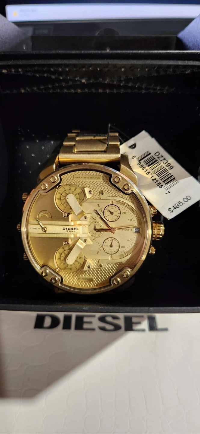 Diesel Men's DZ7399 Chronograph Gold Watch - photo 4