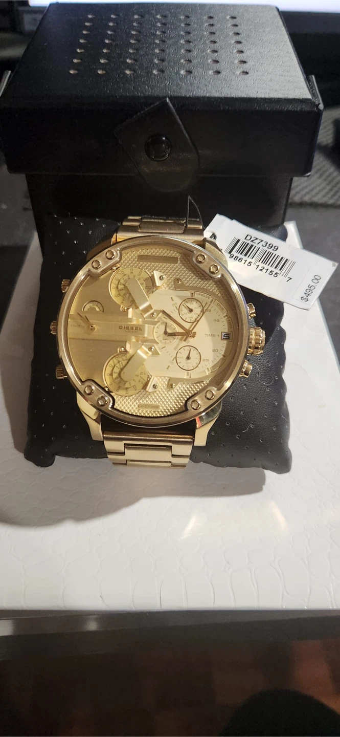 Diesel Men's DZ7399 Chronograph Gold Watch