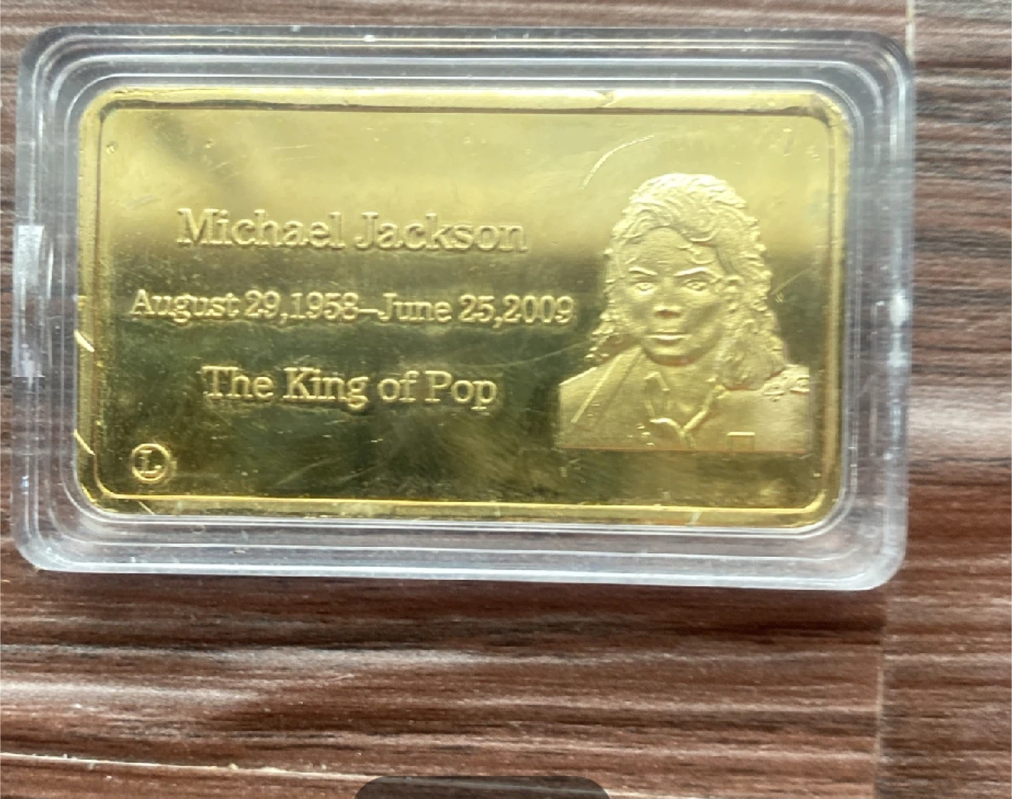 “🏆"  Worth Collection Michael Jackson Commemorative Bar - photo 4