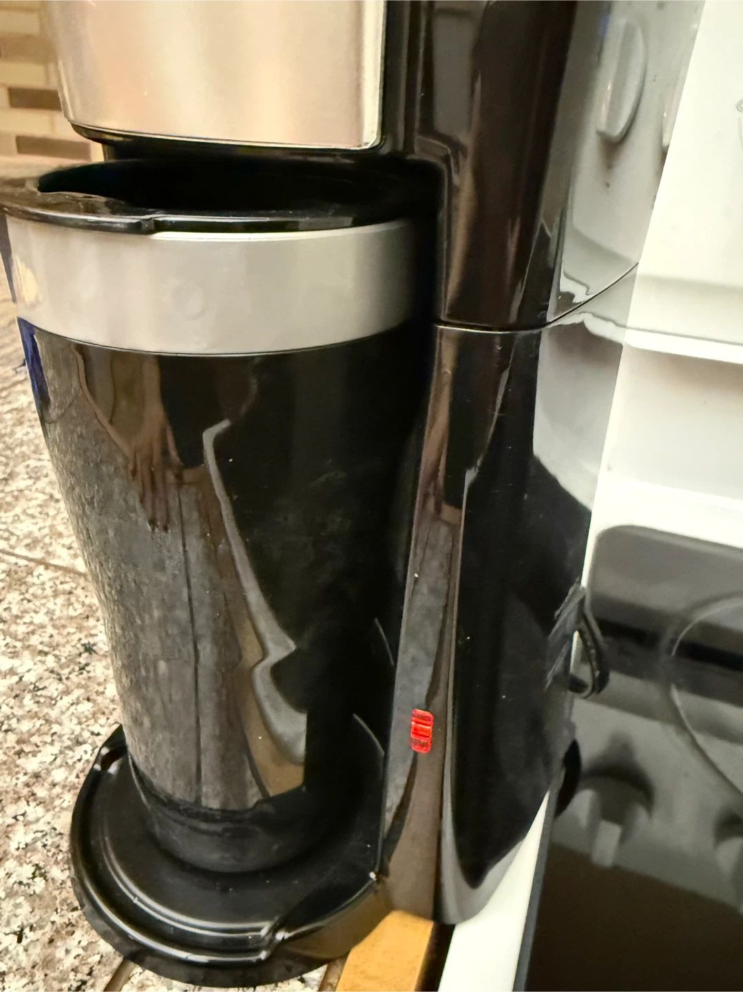 BLACK+DECKER Single Serve Coffee Maker with Travel Mug🏆 - photo 2
