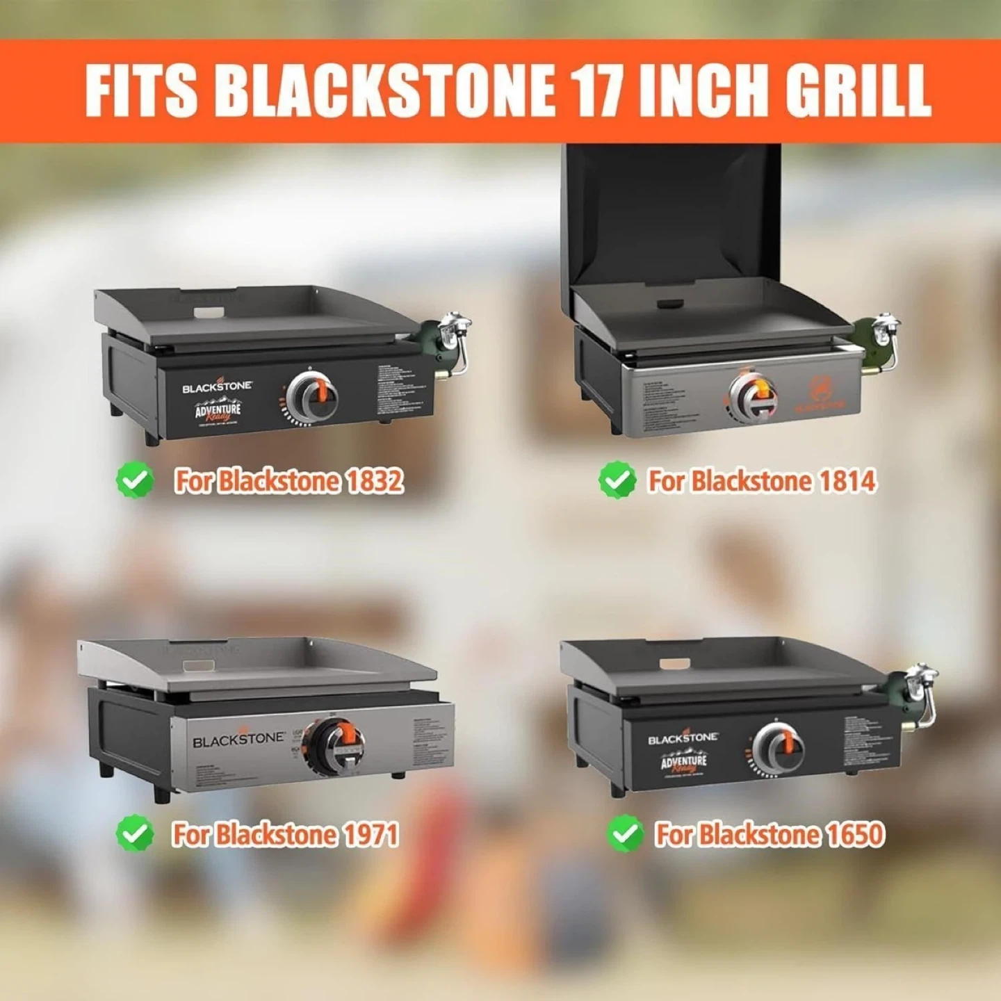 Blackstone 17 Inch Griddle Plate - 9 Ga/4mm Thick Steel - photo 3