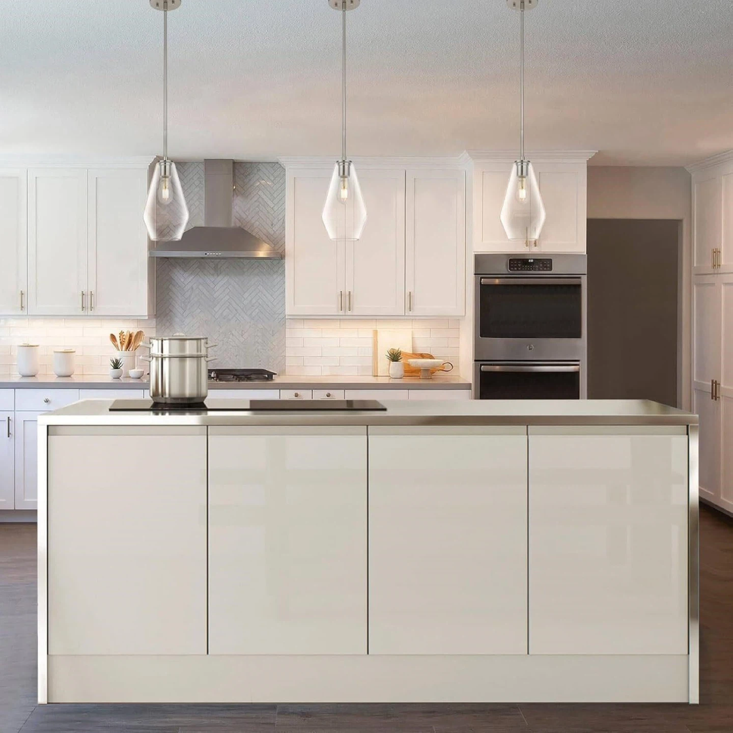 Pendant Lighting, 1 Light Glass