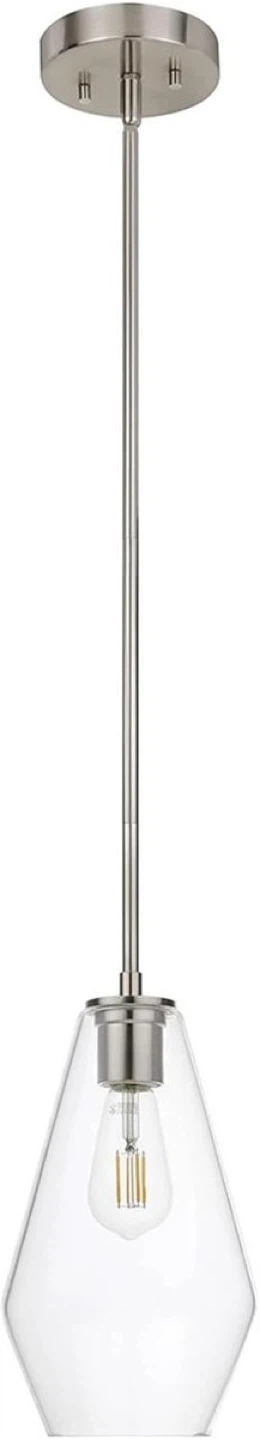 Pendant Lighting, 1 Light Glass - photo 2