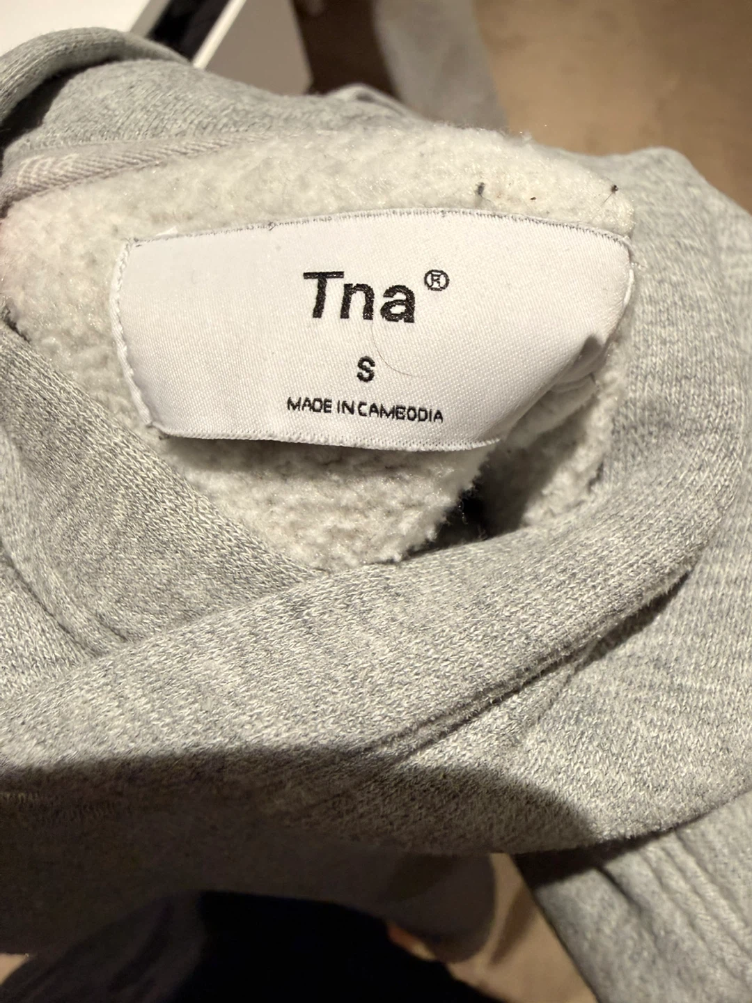 Tna Grey Hoodie Size S - photo 2