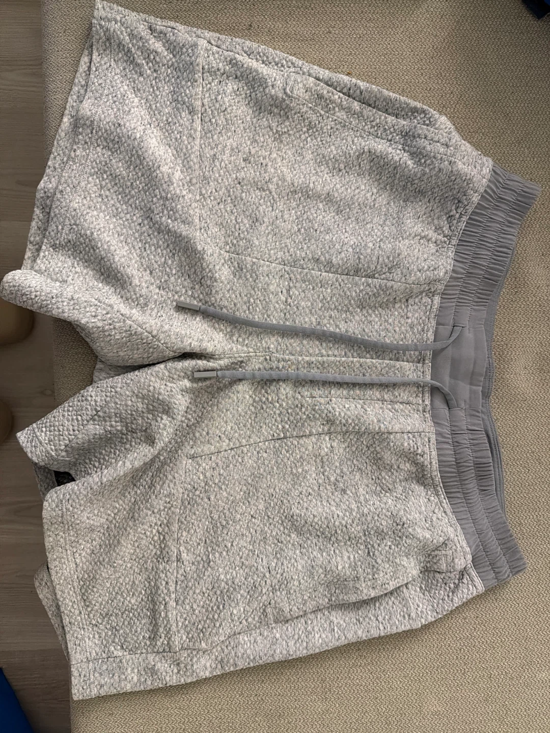 Lululemon Textured Double-Knit Cotton Shorts