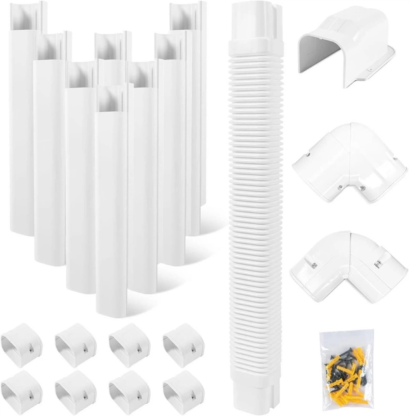 (16.5 'x 4") MiniSplit AC Lineset Cover