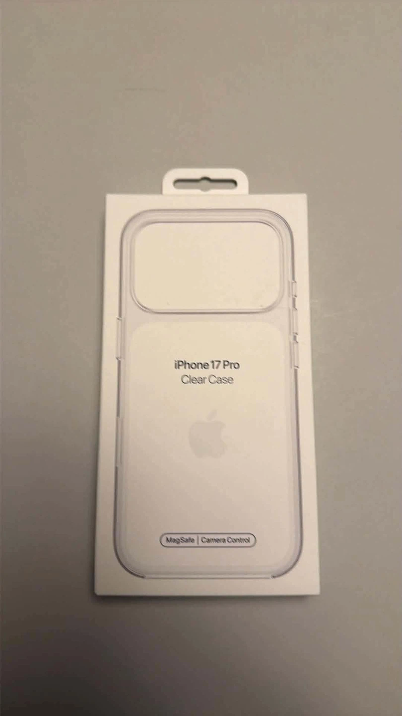 Apple iPhone 17 Pro Clear Case with MagSafe