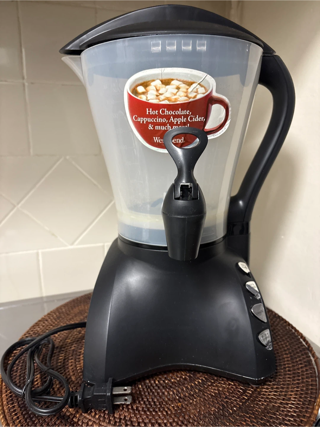 West Bend Cocoa Grande Hot Drink Maker - photo 2