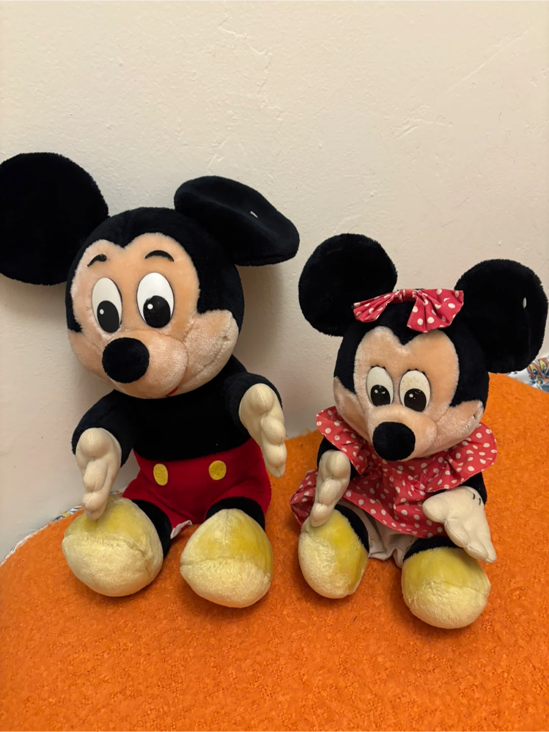 Mickey and Minnie Mouse Plush Toys