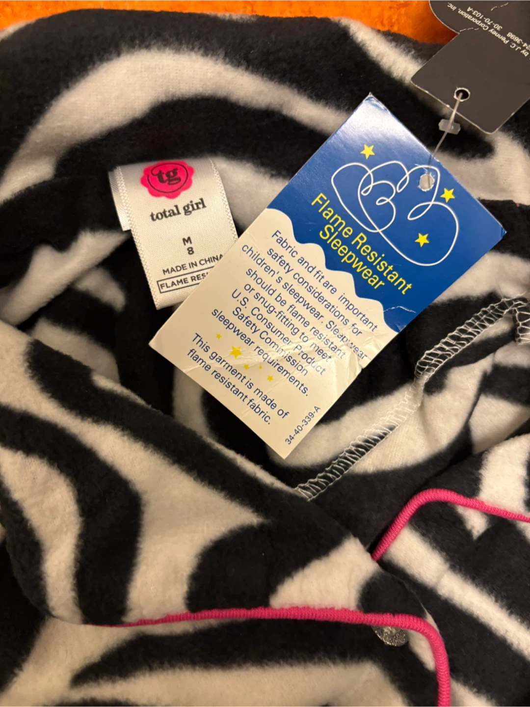 Total Girl Fleece Pajama Set - photo 2