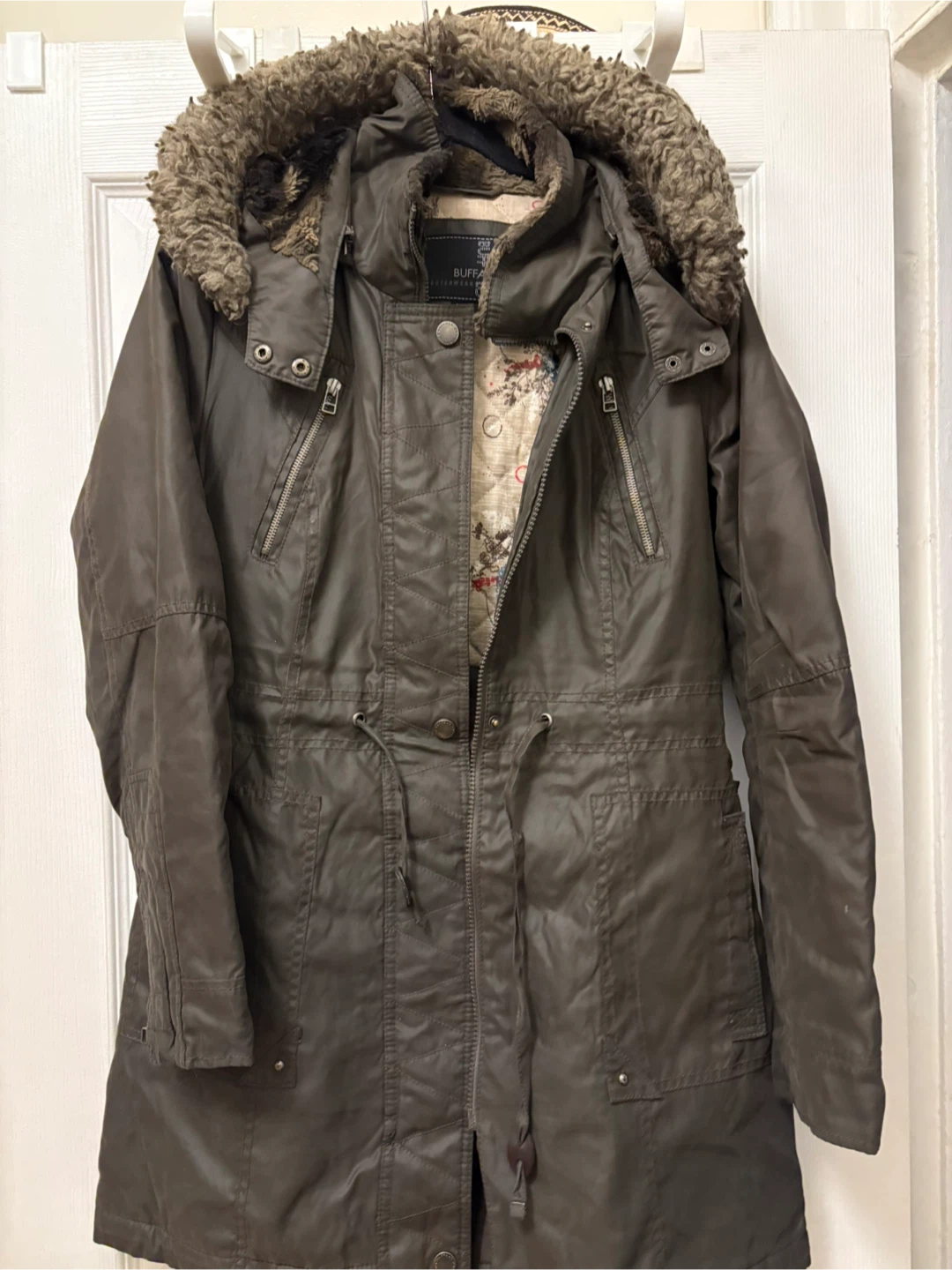 Buffalo Women's Medium Winter Parka Jacket