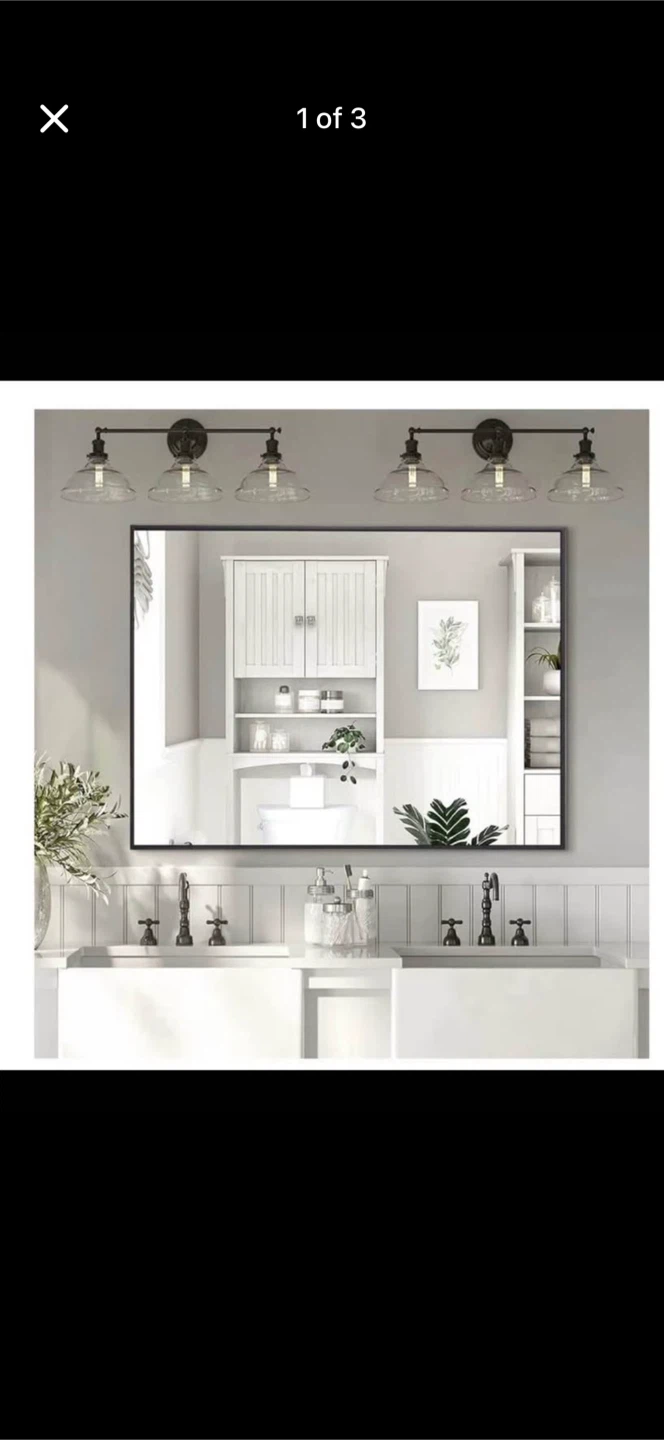 36" x 24" Rectangular Wall Mirror - photo 2