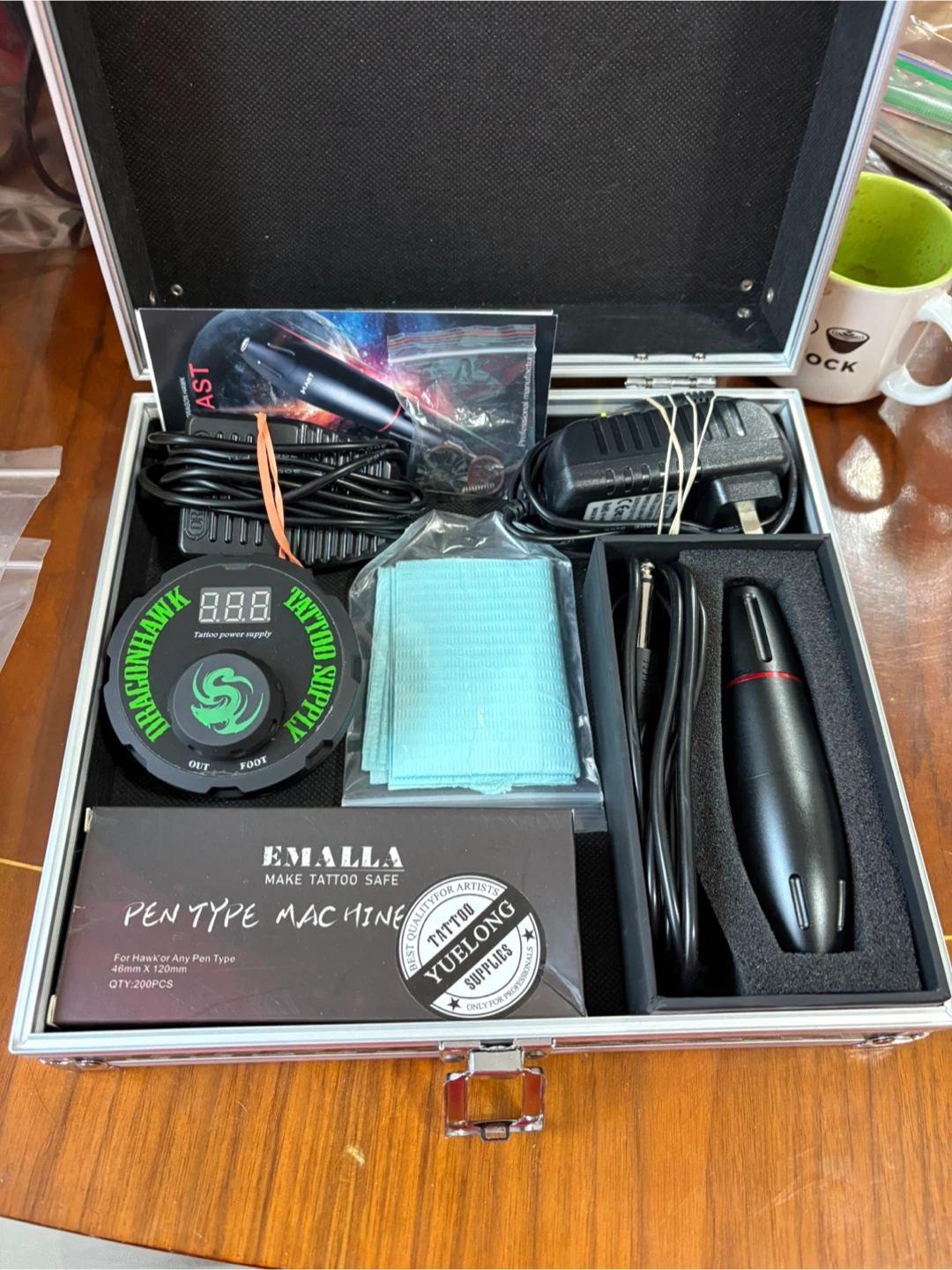 Dragonhawk Tattoo Pen Machine Kit