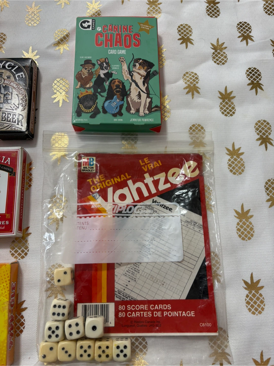Assorted Playing Cards and Yahtzee Score Cards - photo 4