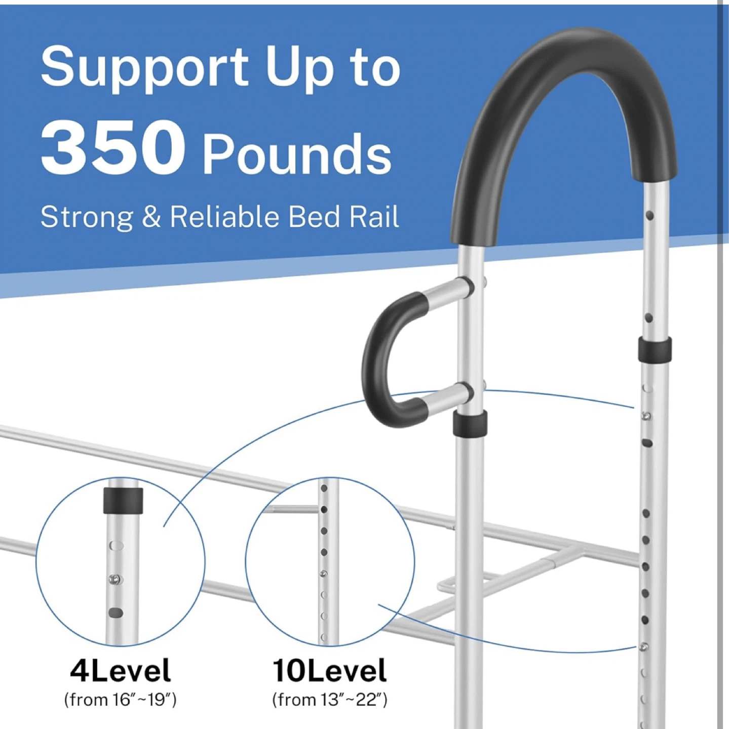 Wisdeer Bed Rail for seniors and adults - photo 4