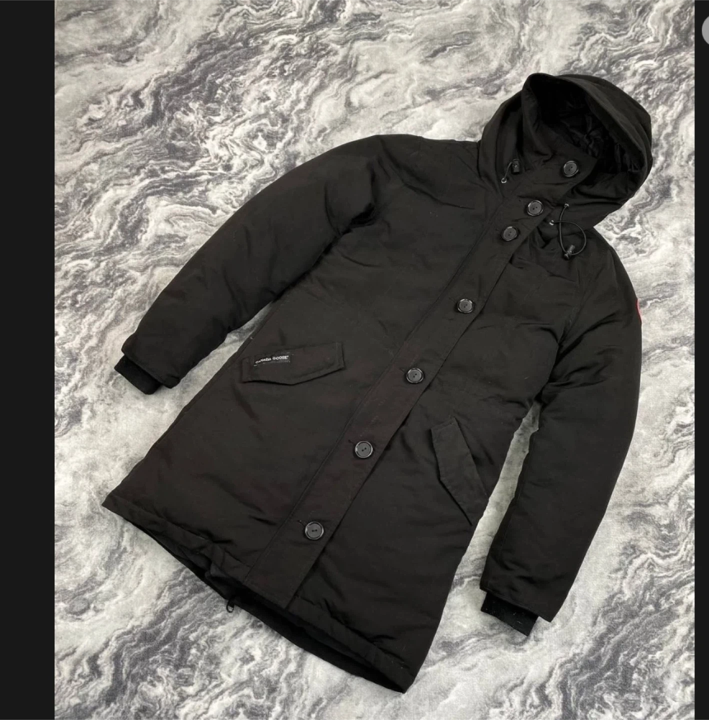 Canada Goose Black Parka Jacket