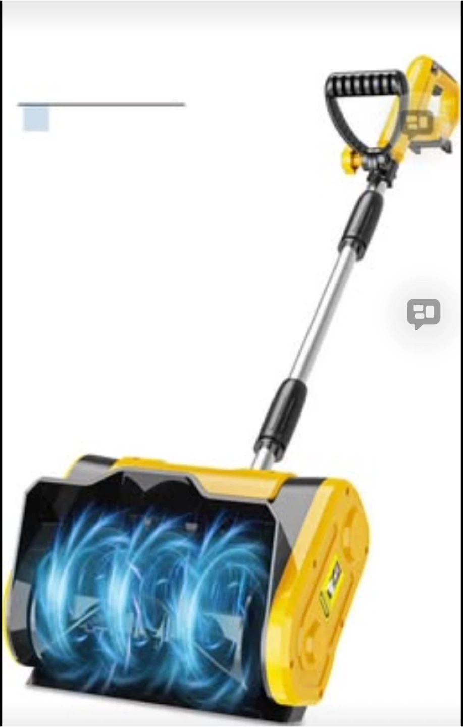 Milwaukee or DeWALT Snow Blower for Driveway Pole, - photo 3