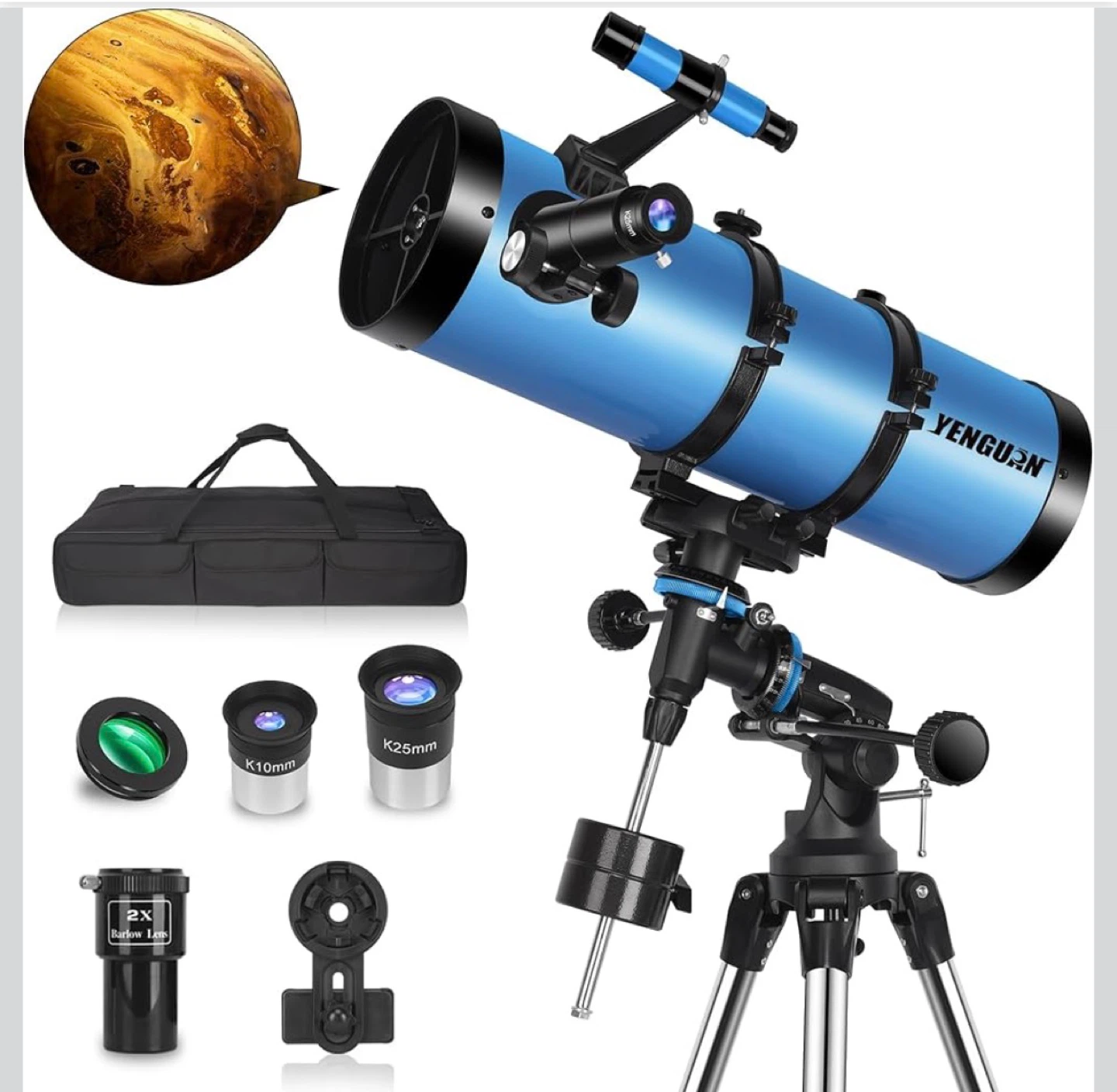 Professional Newtonian Reflector Telescope (New, Never Used)