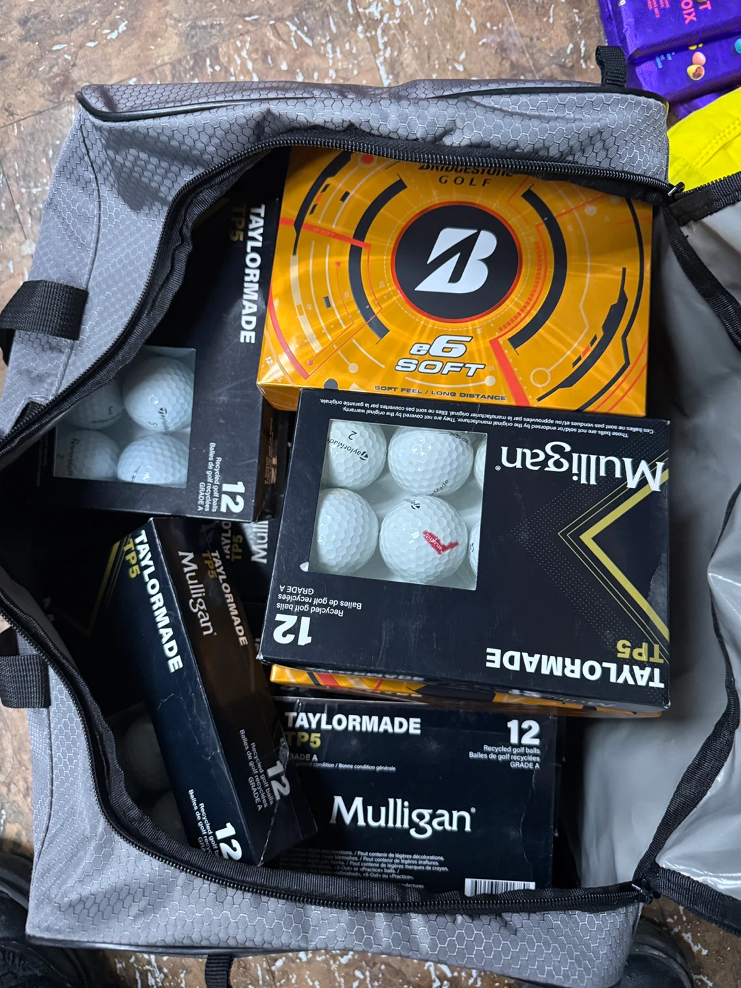 Bridgestone & Taylormade Mulligan Golf Balls
