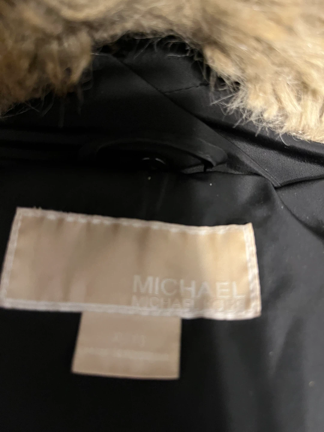 Michael Kors Black Puffer Jacket with Fur Hood - photo 5